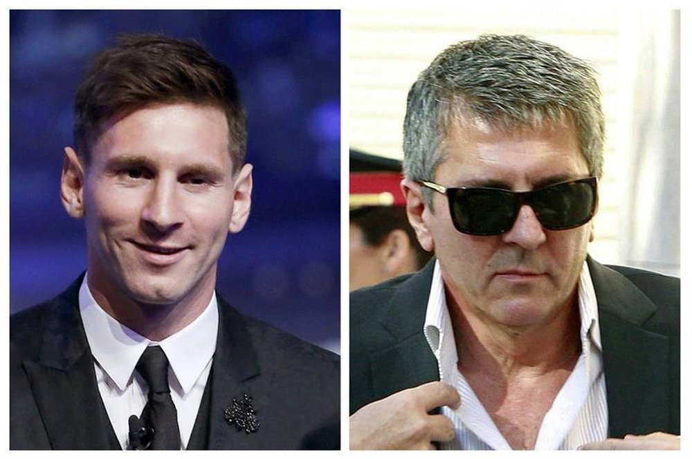 Pai de Messi desmente áudio fake. EFE
