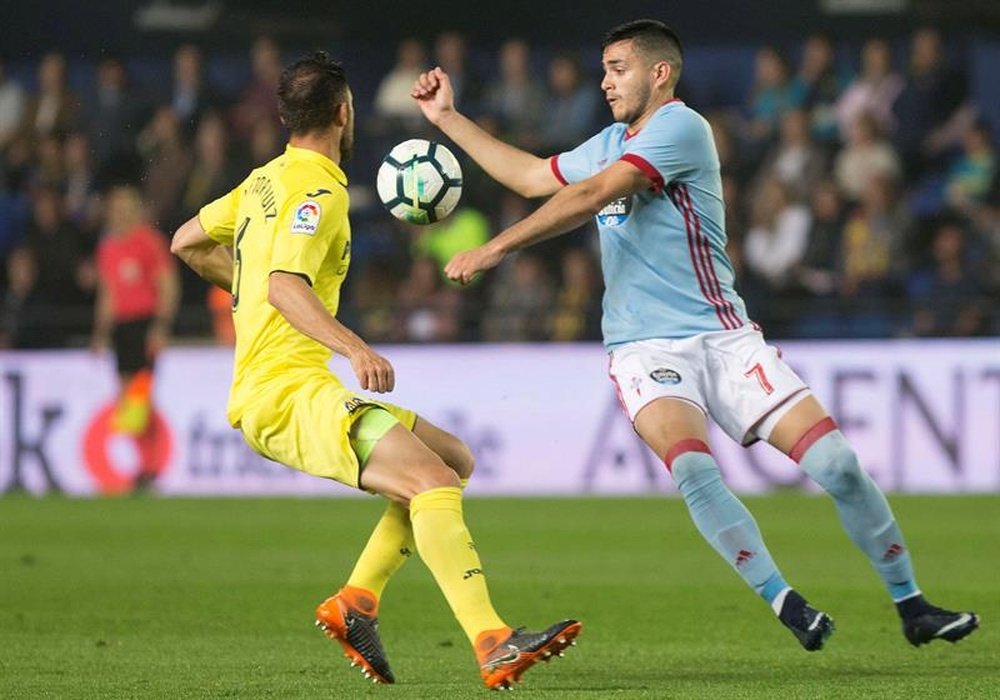 Maxi Gomez told West Ham he wants to go to Valencia. EFE/Archivo