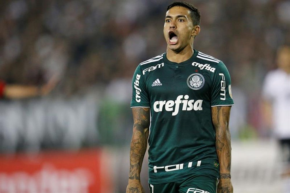 Palmeiras a remporté le derby. EFE