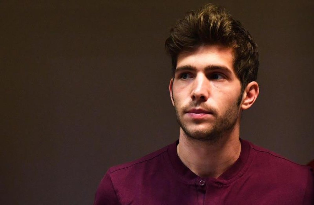 Sergi Roberto admitted Messi is a big miss. EFE