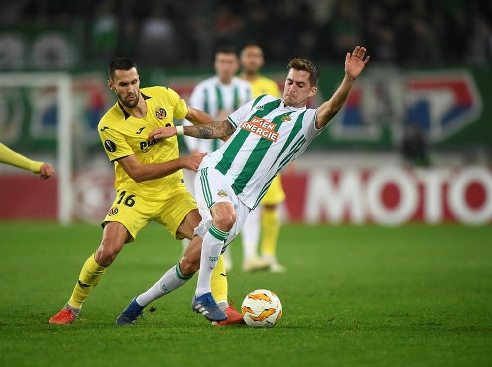 El Rapid es el próximo rival de Villarreal en la Europa League. EFE