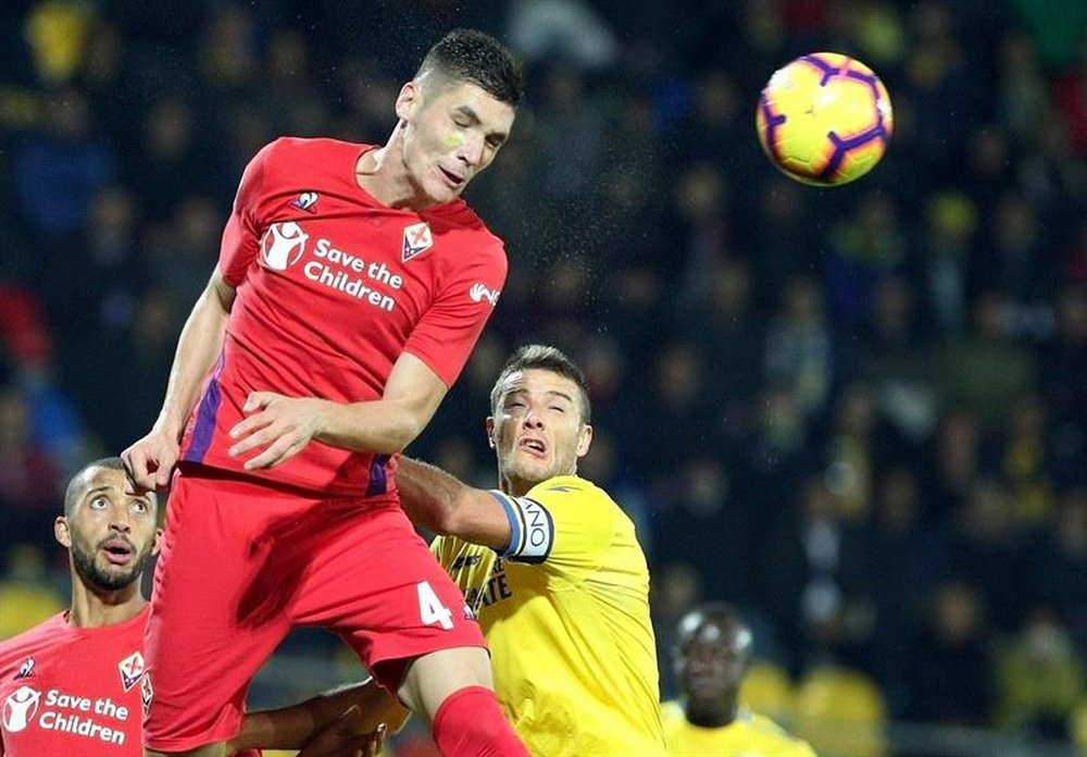 Milenkovic could be Godín's replacement at Atlético. EFE
