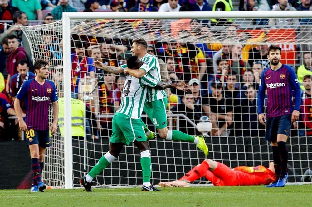 Stunning performance from Betis. EFE