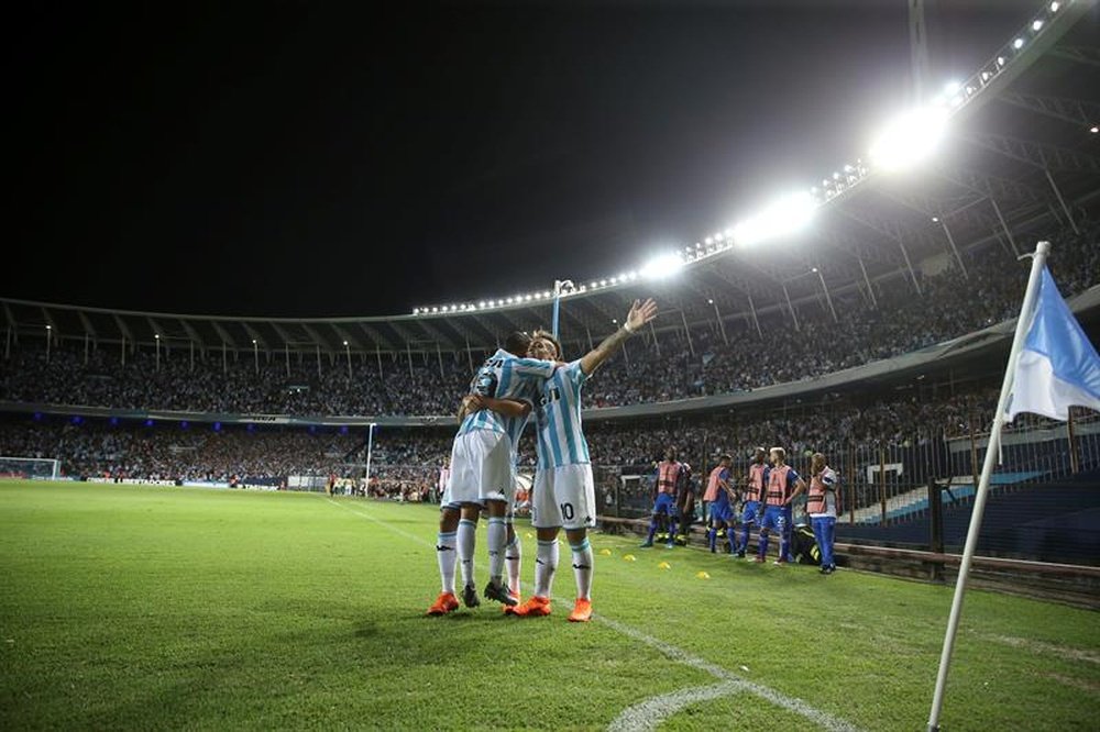 Racing sigue líder en Argentina. EFE/Archivo