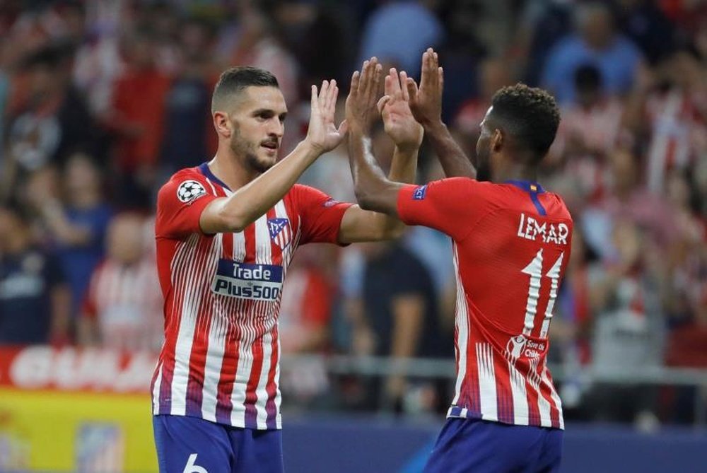 Koke y Lemar regresan al Atlético. EFE/Archivo