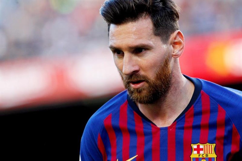 Messi, alabado por Rubi. EFE/Archivo