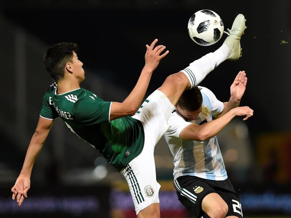México no le gana a Argentina desde el año 2004. EFE