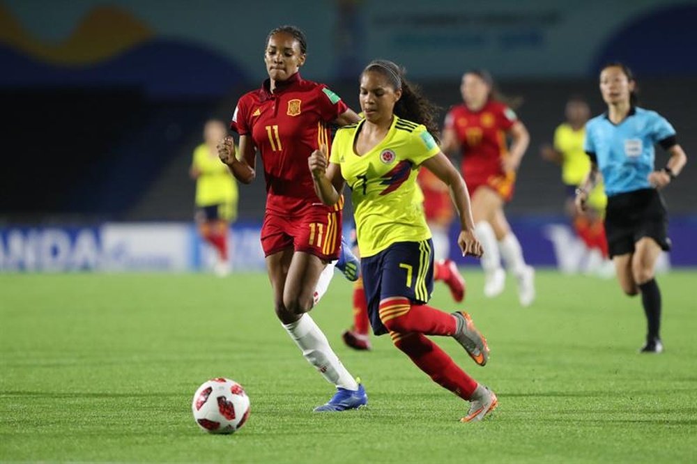 Podría acabarse el fútbol femenino en Colombia. EFE