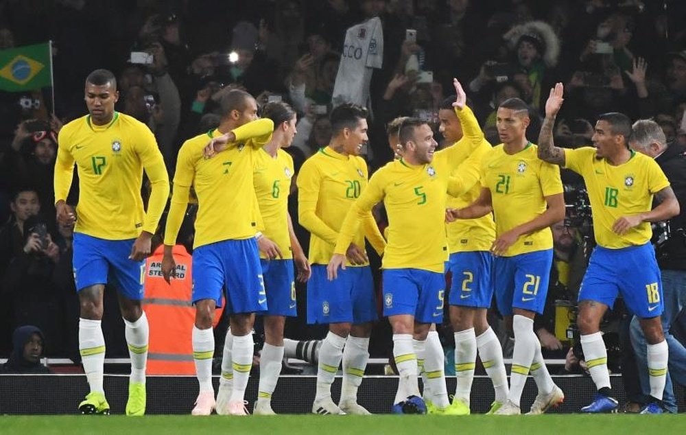 Brasil aprovechará la Copa América para empezar el relevo generacional. EFE/Archivo