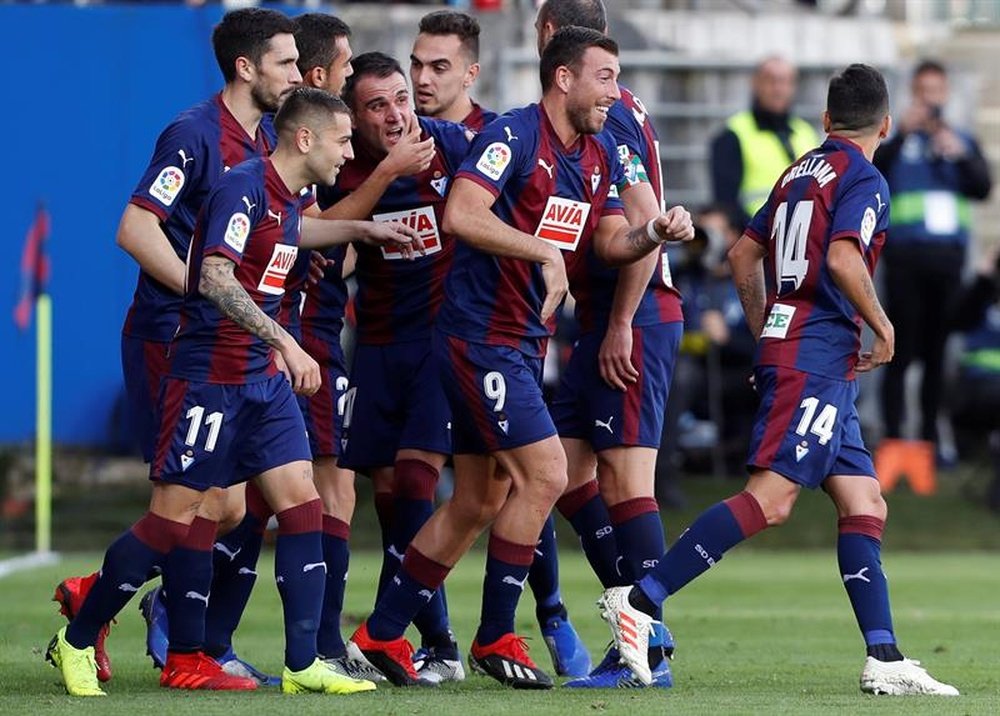 Escalante opened the scoring for the hosts in the first half. EFE