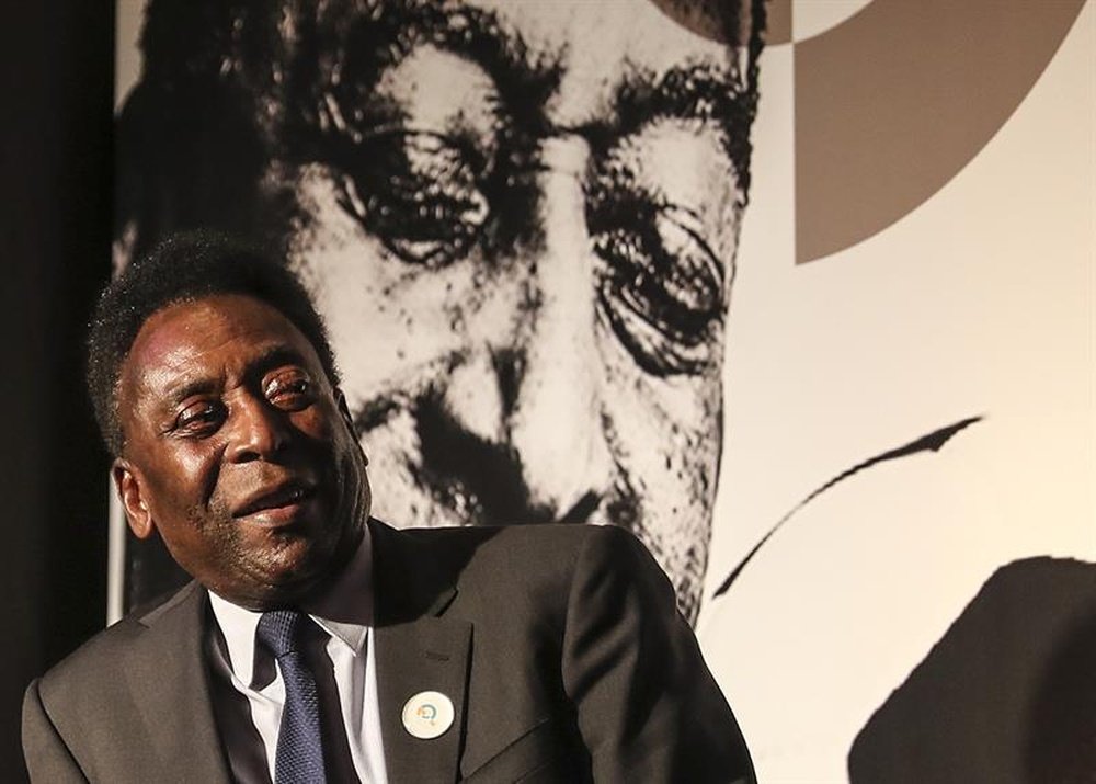 Pelé has seen aspects of his own style in Kylian Mbappé. EFE