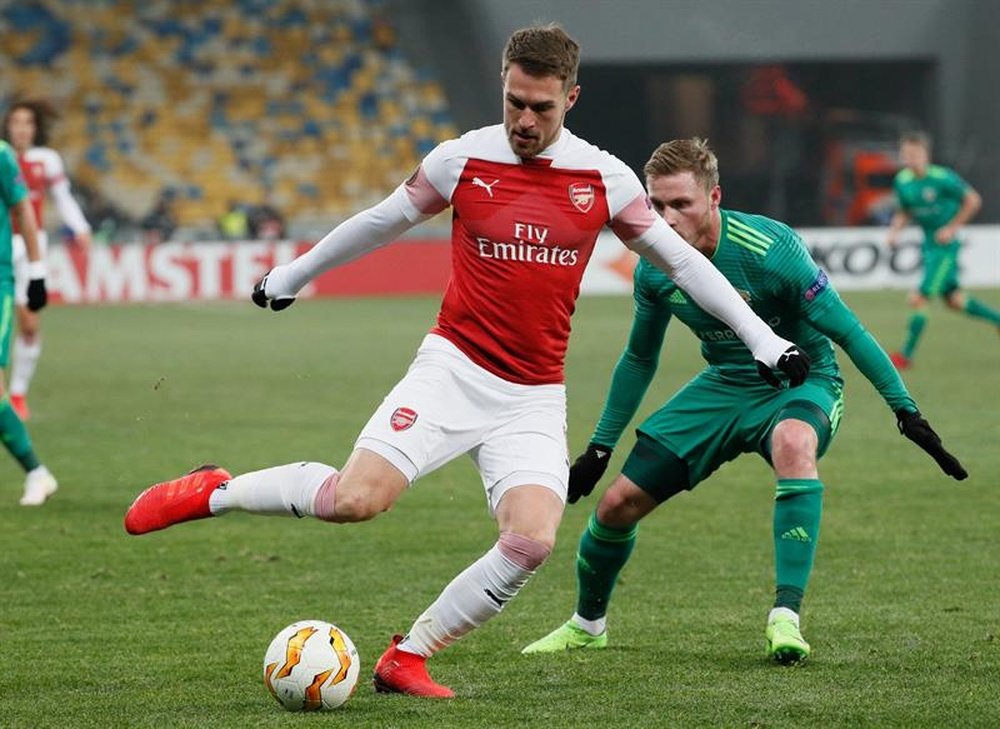 Ramsey is thought to be keen on a move to Juventus. EFE