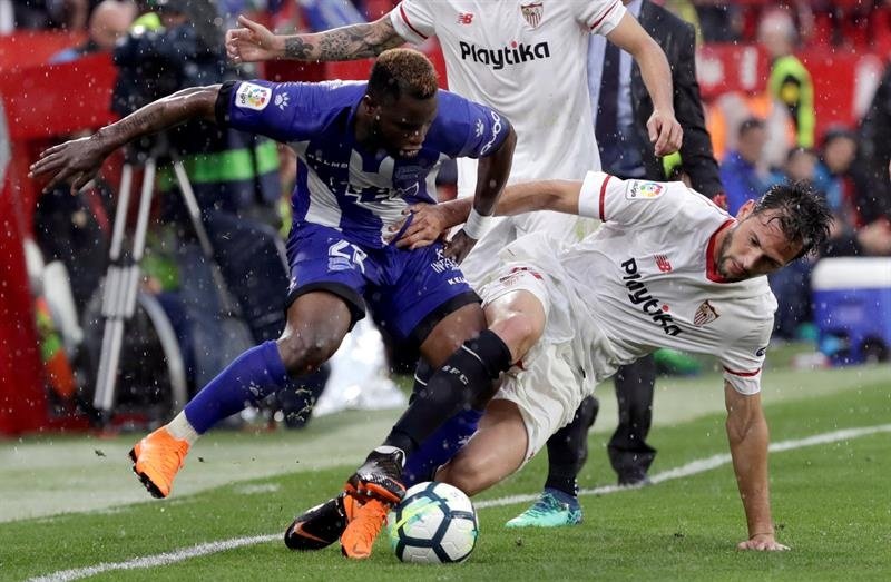 The Sanchez-Pizjuan is a bogey ground for Alaves. EFE