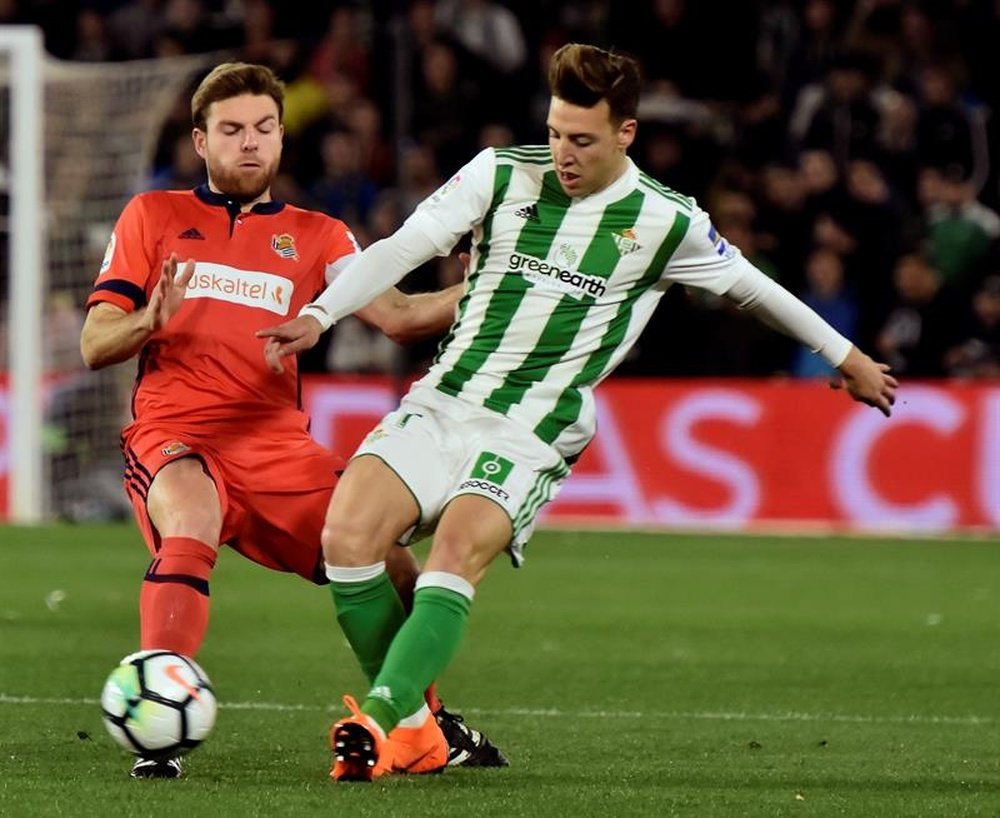 El Betis prepara la renovación de Francis Guerrero. EFE/Archivo