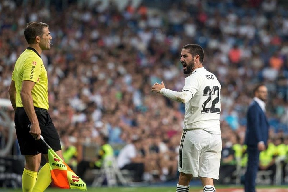 Isco continue d'être au centre des attentions. EFE