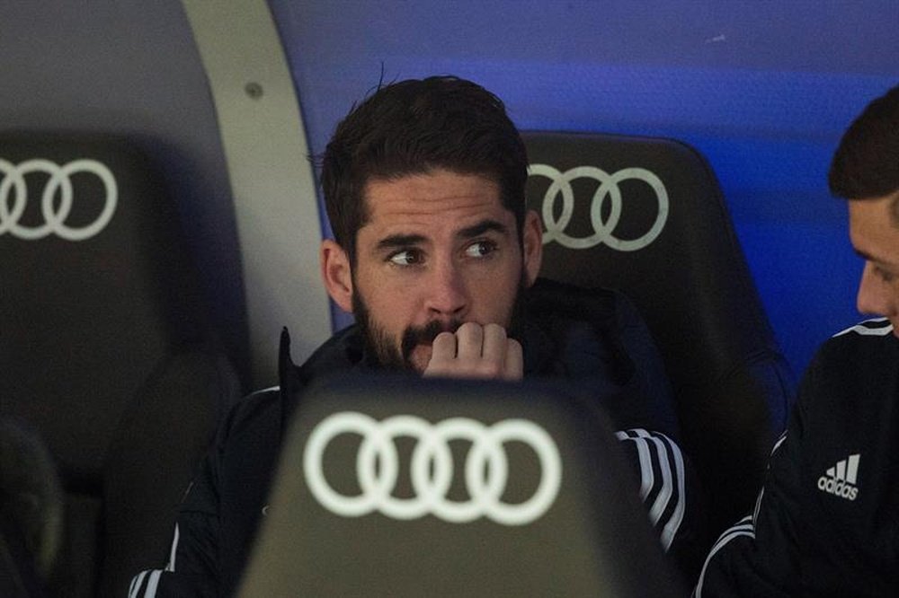 Isco will have to earn a spot in the XI from the bench next season. EFE