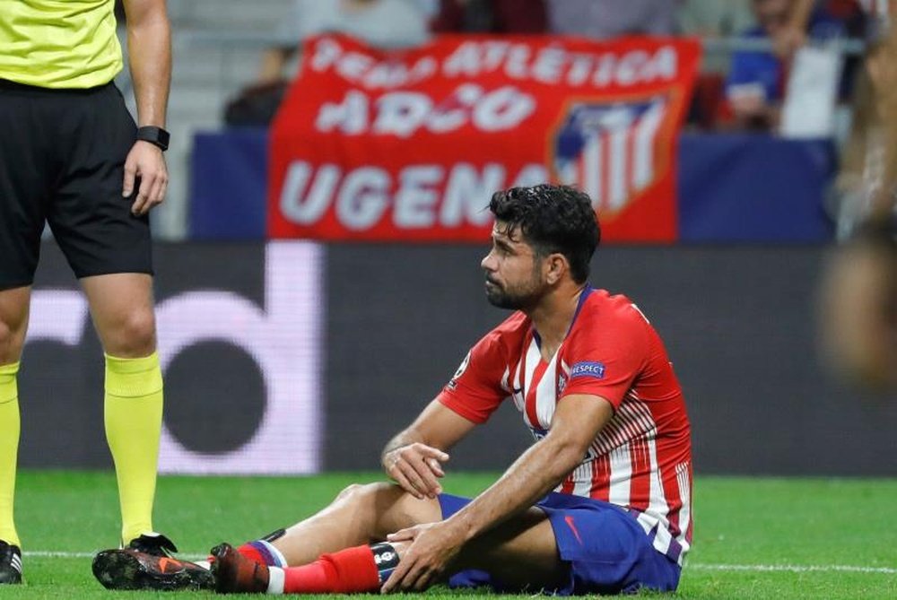 Diego Costa helped Atletico draw 1-1 away to Girona on Sunday. EFE