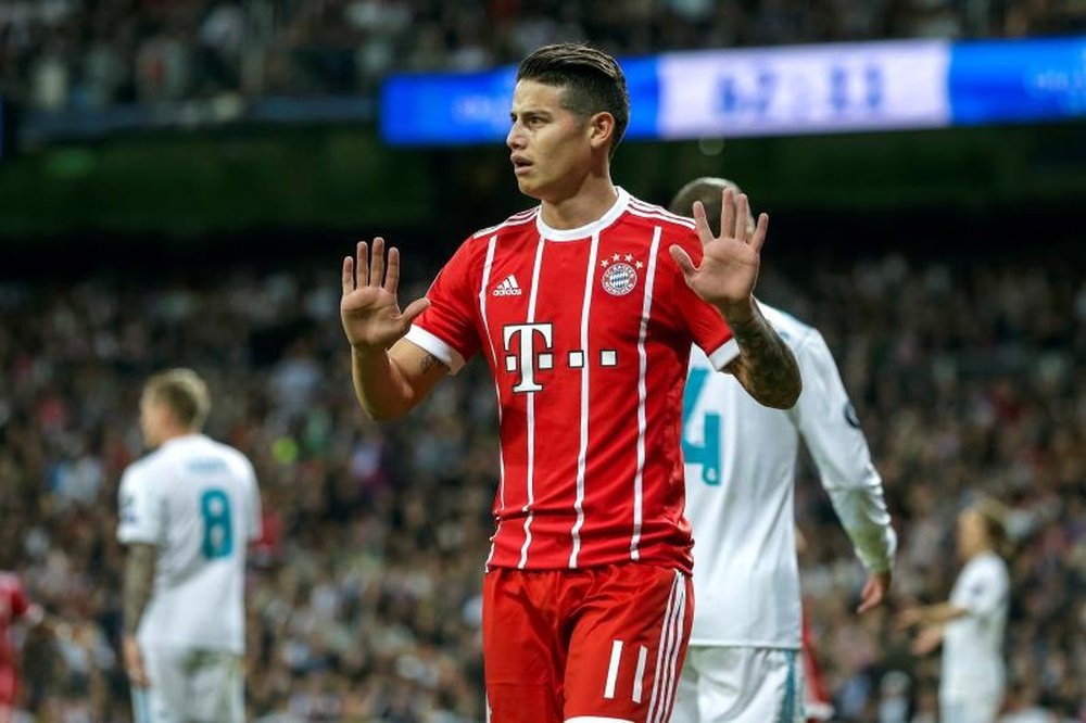 James may be left with no option but to leave Bayern. EFE