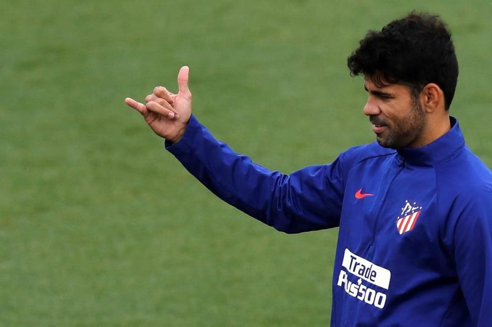 Diego Costa mais perto do retorno. EFE/Archivo