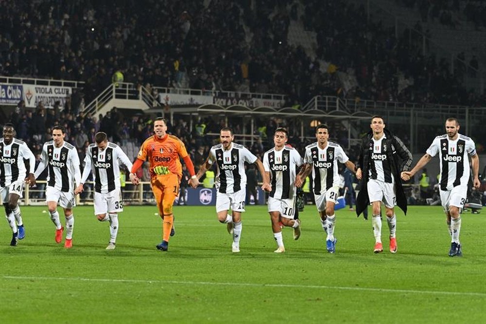 La Juventus veut continuer sa belle série. EFE