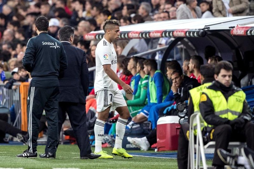 Mariano se cayó a última hora de la convocatoria para el Mundial. EFE/Archivo