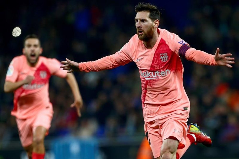 Messi, leader de l'attaque de la semaine. EFE
