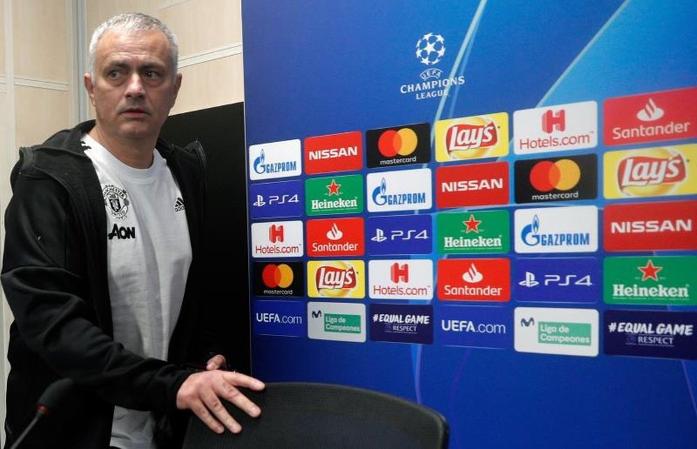 Mourinho no confió en un pinchazo de la Juventus en Suiza. EFE