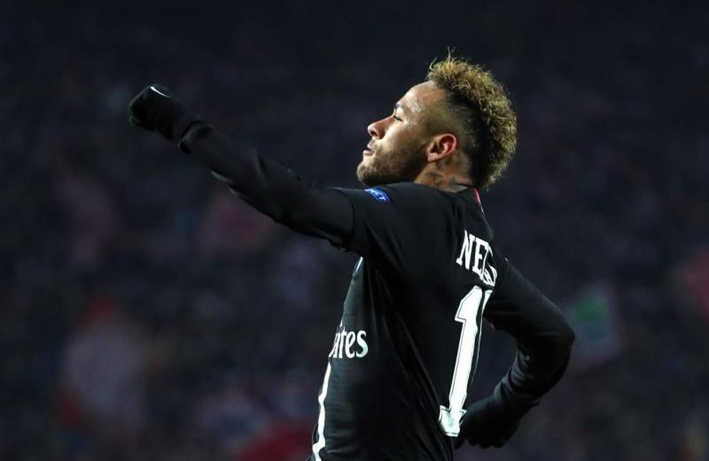 Neymar quer os 'red devils'. EFE