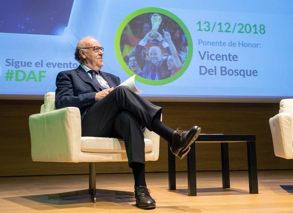Del Bosque reveló algunas anécdotas de la Selección Española. EFE