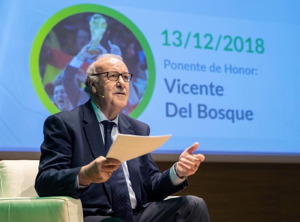 Tras su retirada, Del Bosque sigue acumulando premios. EFE