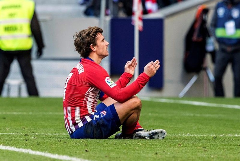 Griezmann prend position. EFE