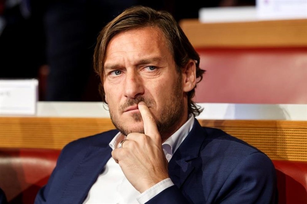 Francesco Totti podría dejar la Roma. EFE