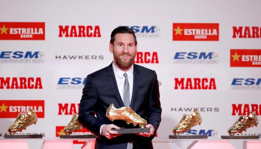 Messi et le Soulier d'Or, une histoire qui dure. EFE