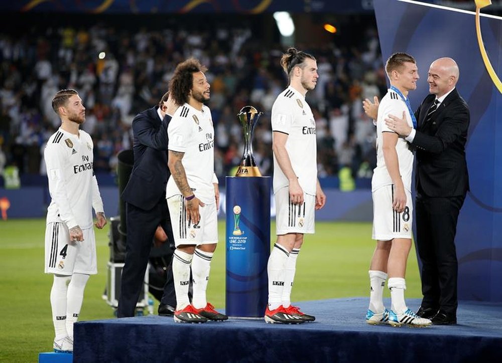 Kroos analizó el momento que atraviesa Bale en el Real Madrid. EFE/EPA