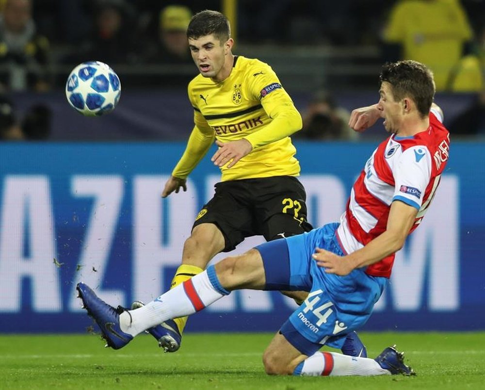 Pulisic will talk to his new coach when the time is right. EFE