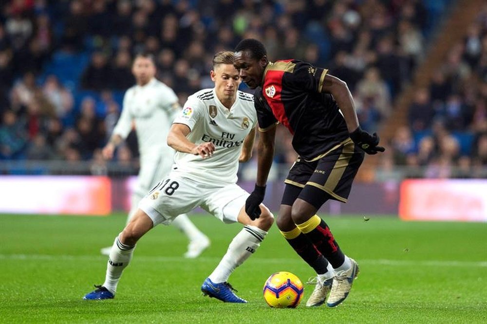 Marcos Llorente knows he will not be at Real Madrid next season. EFE/Archivo