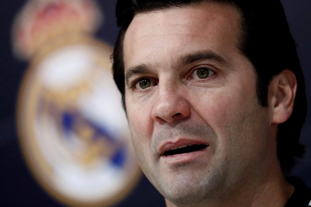 Solari fue crítico con su propio equipo. EFE