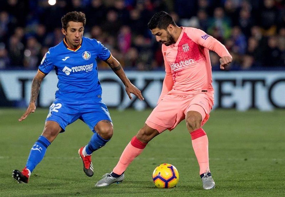 Getafe may face a stronger Barca side after their CL exit. EFE