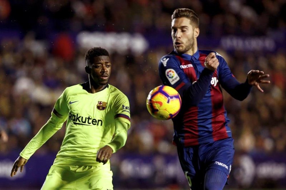 Rubén Rochina se formou na base do Barcelona. EFE