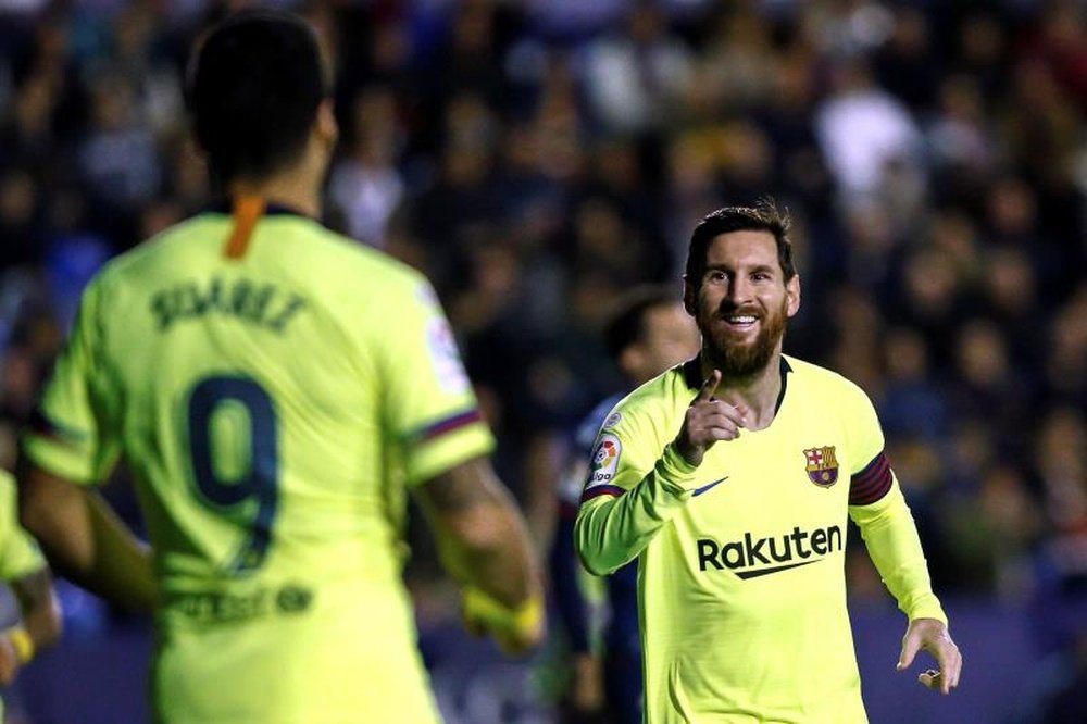 Suarez et Messi s'entendent très bien. EFE
