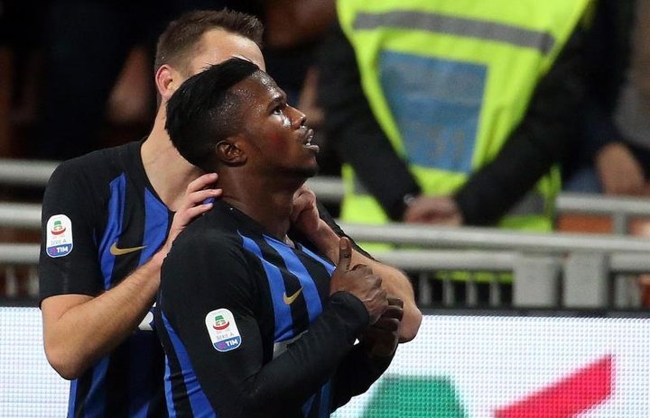 Inter will send Keita Balde back to Monaco