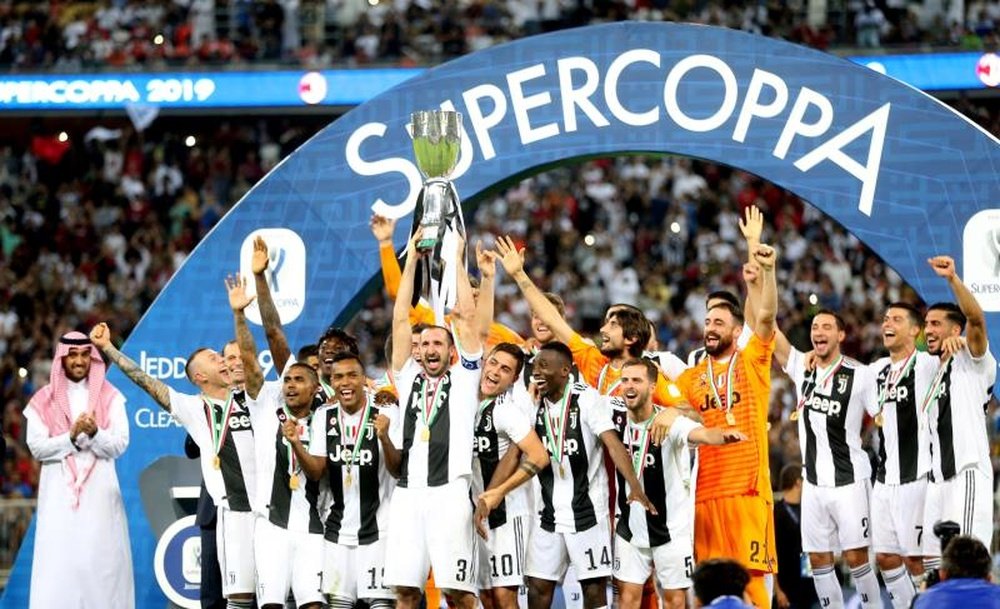 La Supercopa de Italia cambiará en 2020. EFE