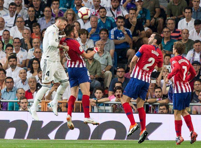 Compos probables Atlético Madrid-Real Madrid