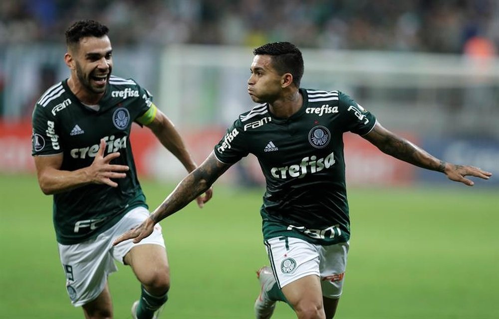 O Palmeiras recebeu e venceu o Melgar. EFE