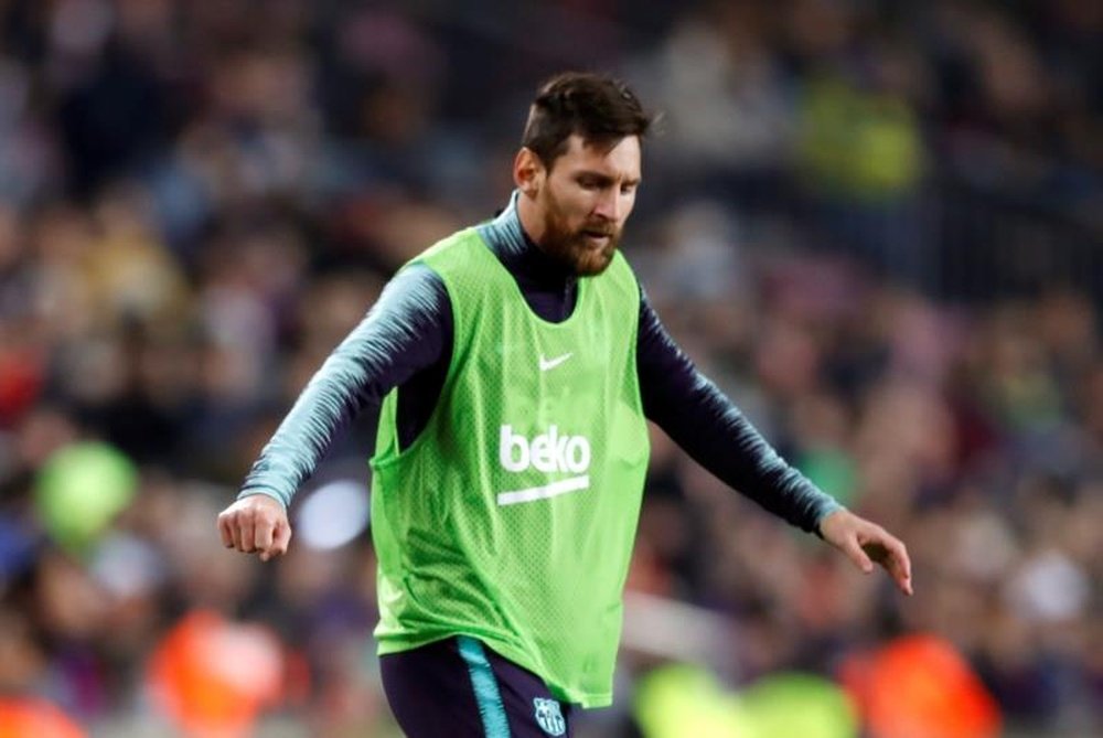 Leo Messi no entiende de suplencias. EFE