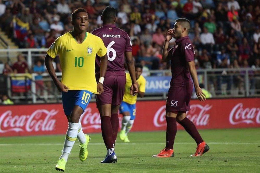 Horario y dónde ver el Brasil-Argentina del Sudamericano Sub 20. EFE