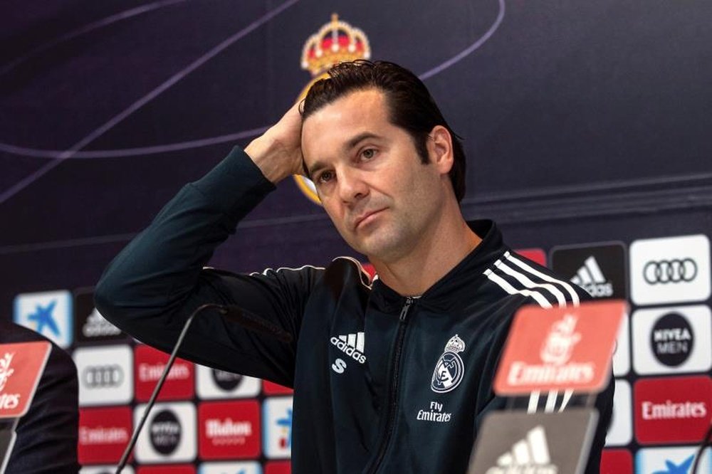 Solari has been left frustrated by the lack of clarity in decisions made by VAR. EFE