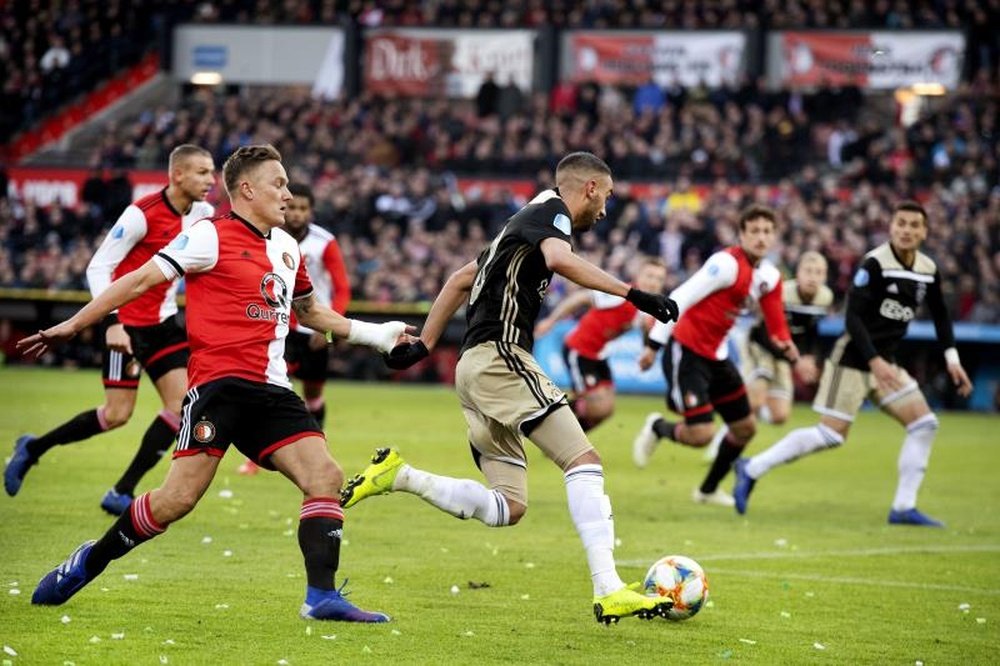 O Feyenoord derruba o Ajax. EFE/EPA