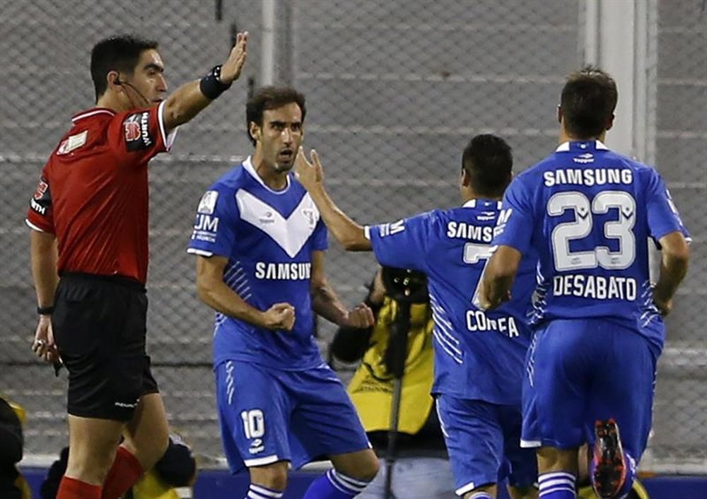 Vélez sumó su segundo partido sin ganar. EFE