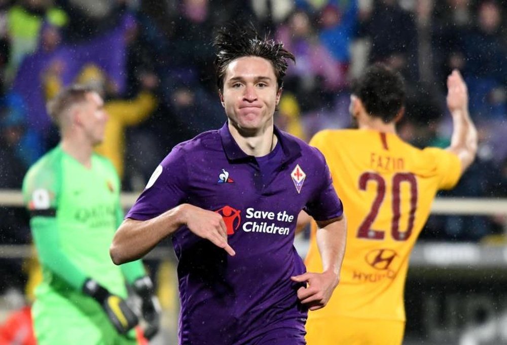 Federico Chiesa tiene pie y medio en Turín. EFE